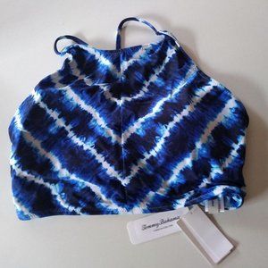 Tommy Bahama Tide Stripe Mitered Hi Neck Bra